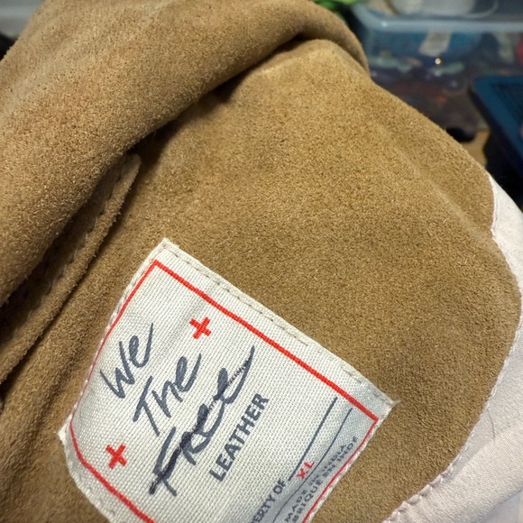 Free People XL moto jacket hey jealousy - Picture 6 of 6